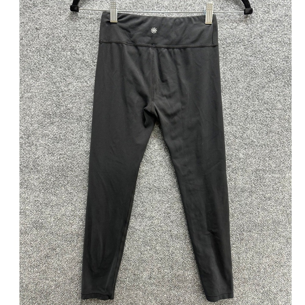 Athleta Girl High Rise Chit Chat Tight Black Leggings Kids Size L 12 Activewear